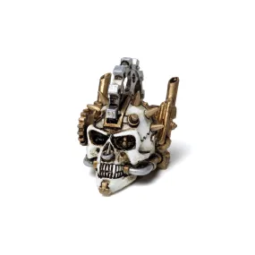 1.5" Miniature Skull Statue - Steamhead