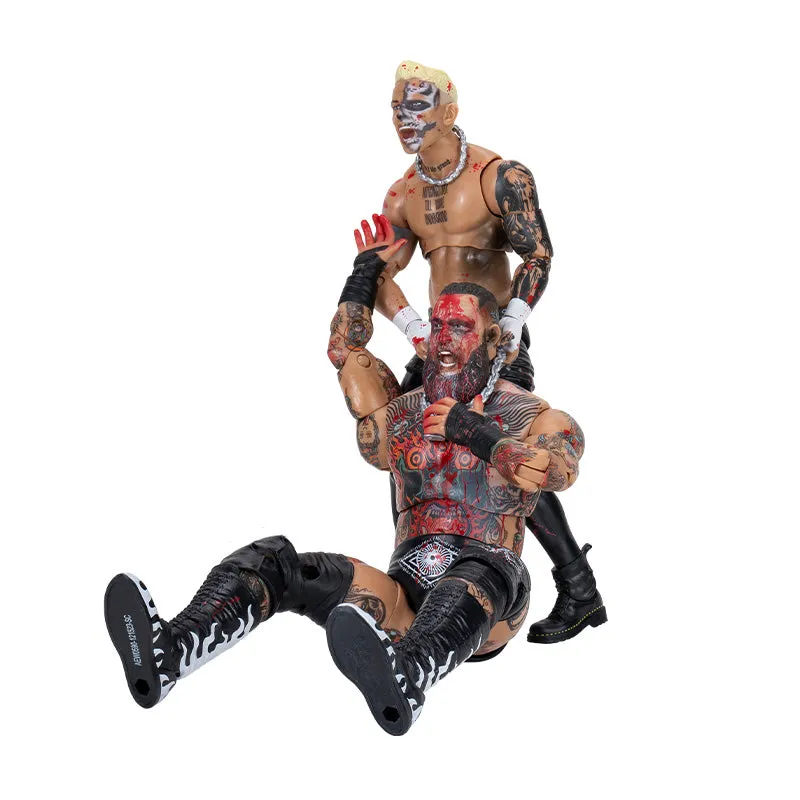 AEW : Darby Allin vs Brody King "Last Man Standing" Blood & Guts Ringside Exclusive Figure Set