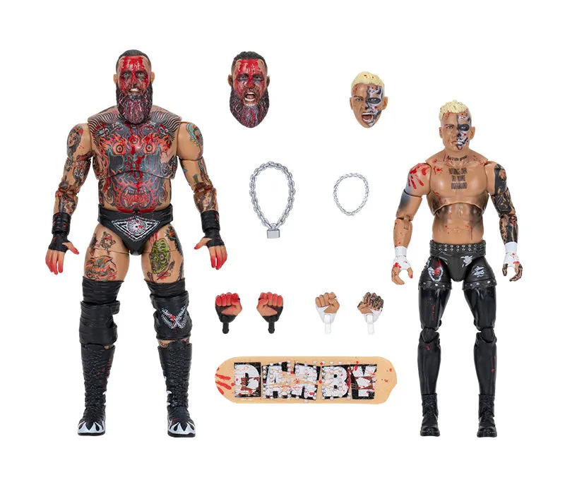 AEW : Darby Allin vs Brody King "Last Man Standing" Blood & Guts Ringside Exclusive Figure Set