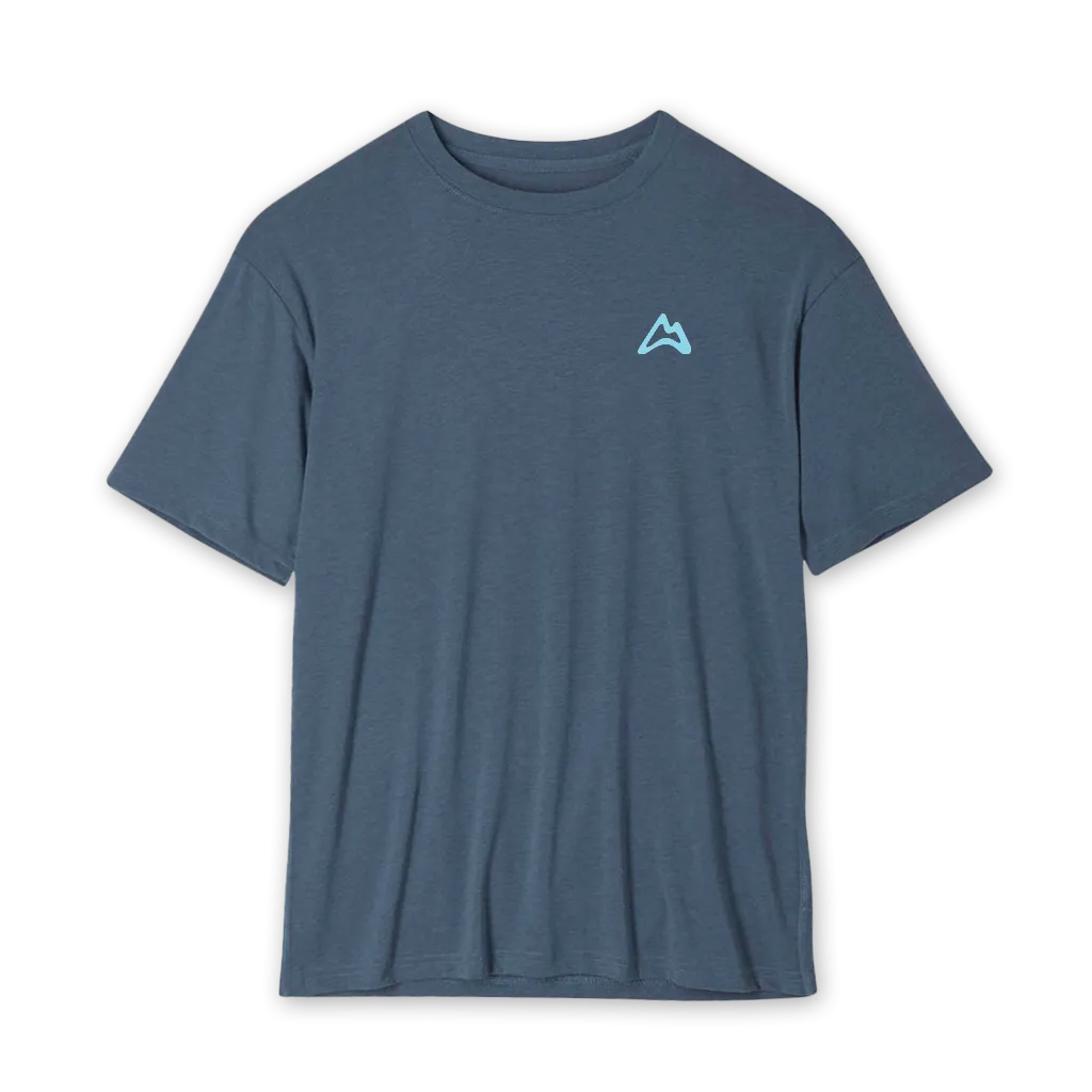 AllTrails × Stio Men's Divide Essential Tee - Mountain Shadow