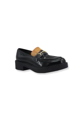 ALVIERO MARTINI 1A CLASSE Mocassino Pelle Donna Black Z0305-499B