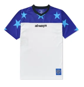 Always Micro Mesh Football Jersey / Blue / Navy