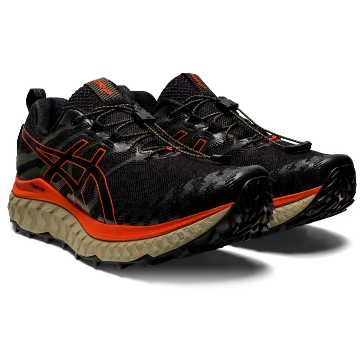 Asics Trabuco Max Men Black Cherry Tomato    