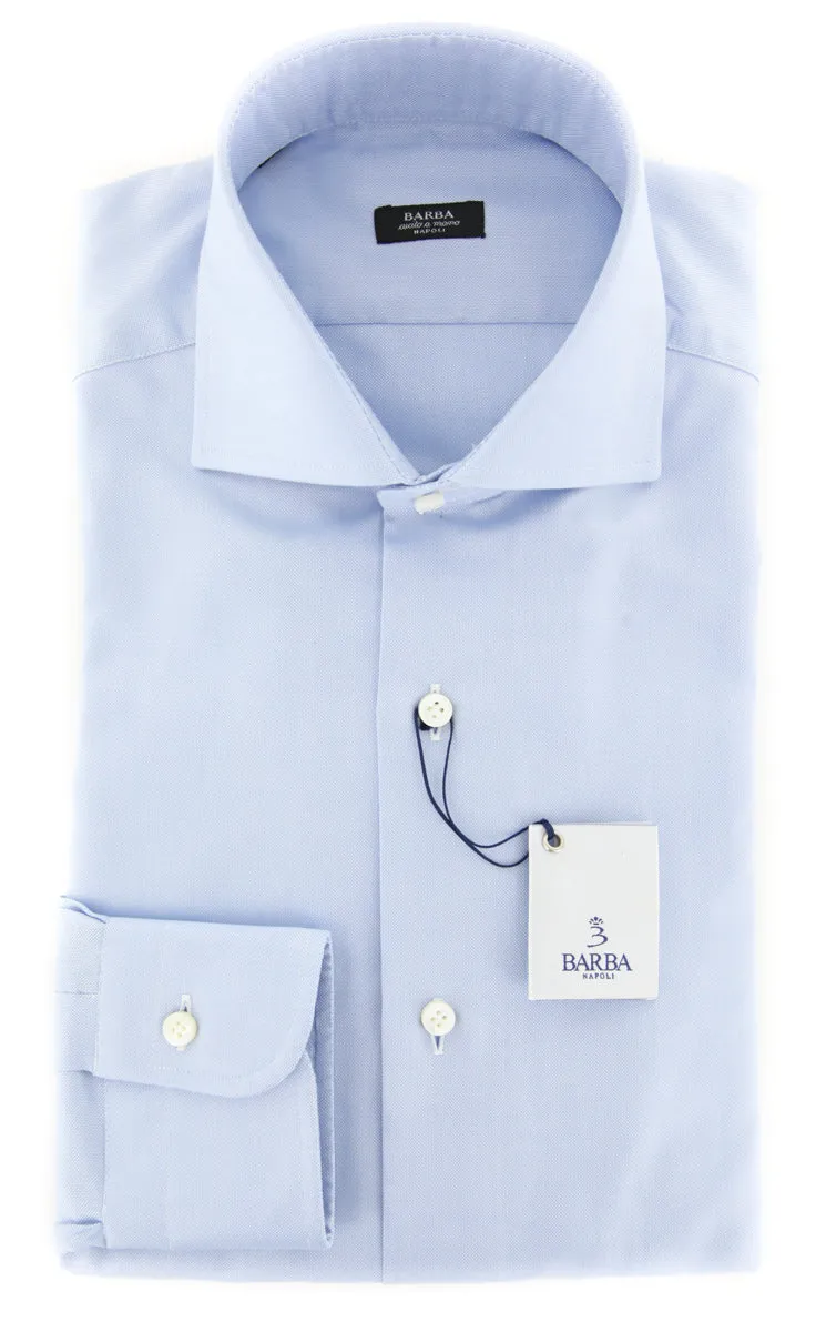 Barba Napoli Light Blue Shirt - Extra Slim