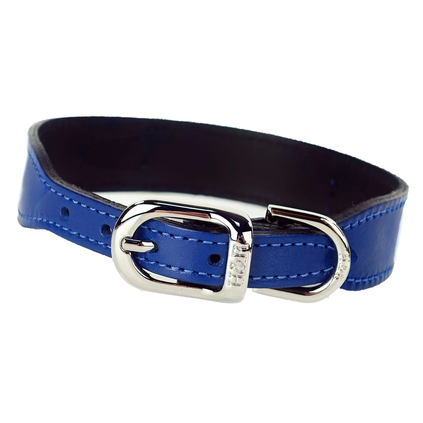 Barclay Dog Collar in Cobalt Blue