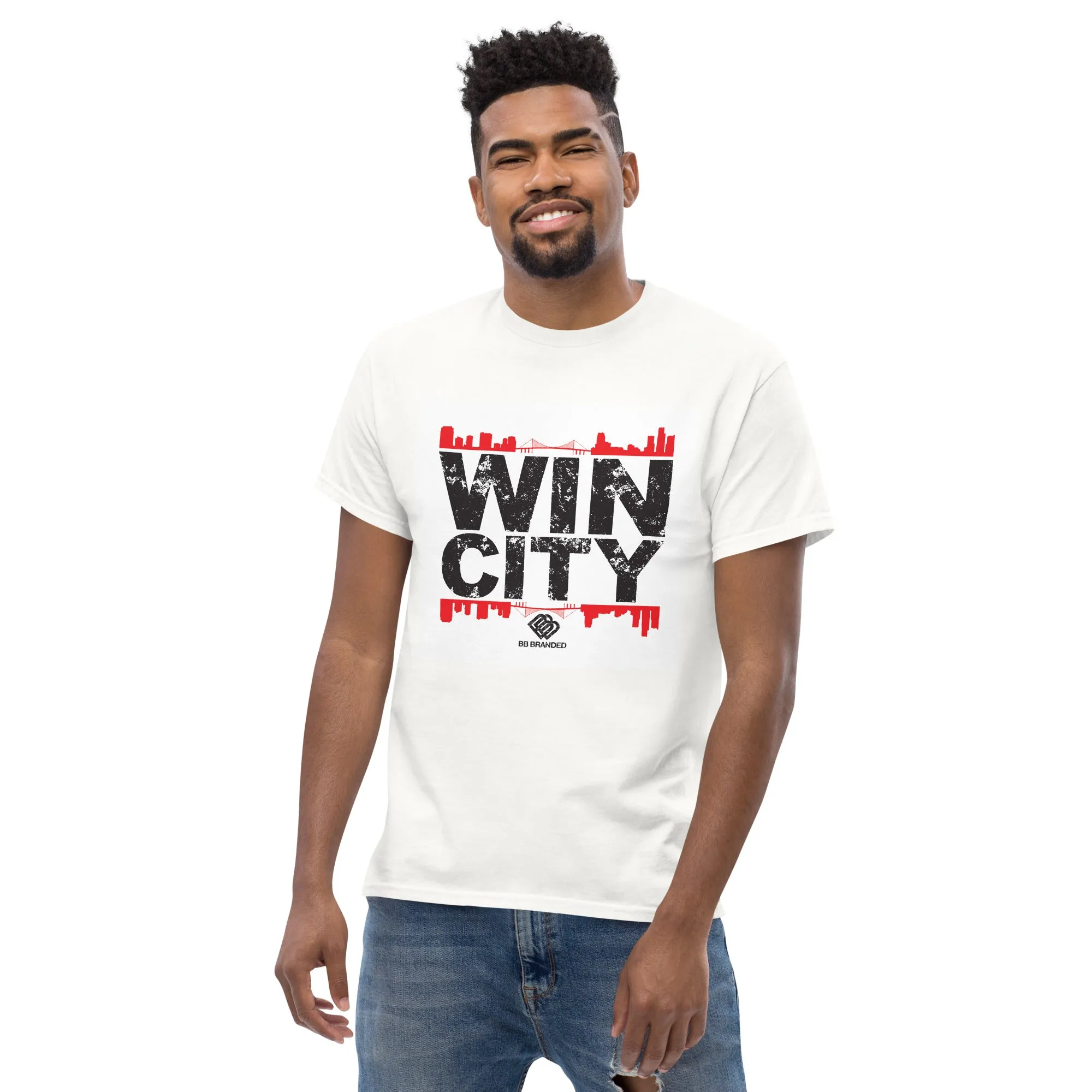 BB WINCITY "SKYLINE" TEE White