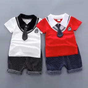 Boys Sailor 2 Pcs Set