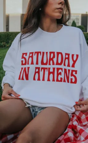 charlie southern: saturday in athens sweatshirt