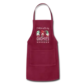 Chillin With My Gnomies- Adjustable Apron