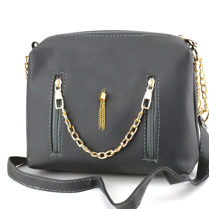 Classic Ch Handbag with Gold Chain Strap Shoulder Bag