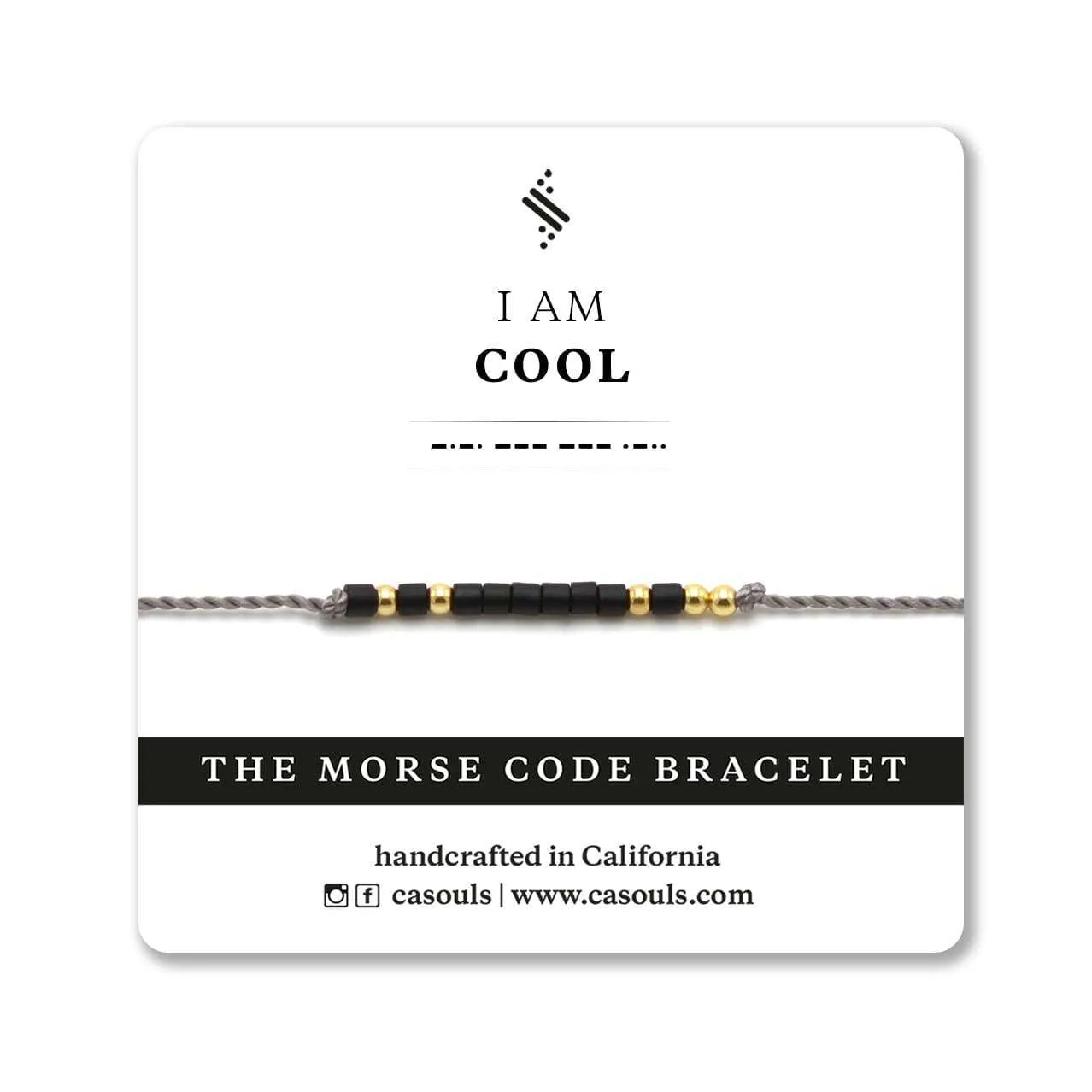 COOL - MORSE CODE BRACELET