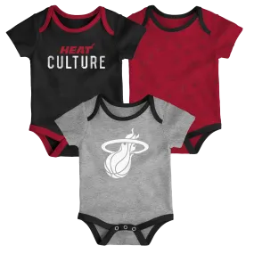 Court Culture HEAT Culture Newborn Onesie 3-Pack