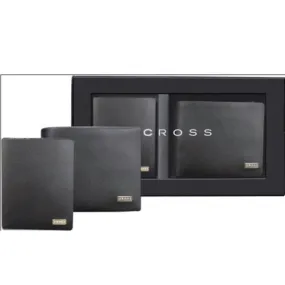 Cross Insignia Set Wallet 11*8   Card Case 10*6 Acc753Nb-1