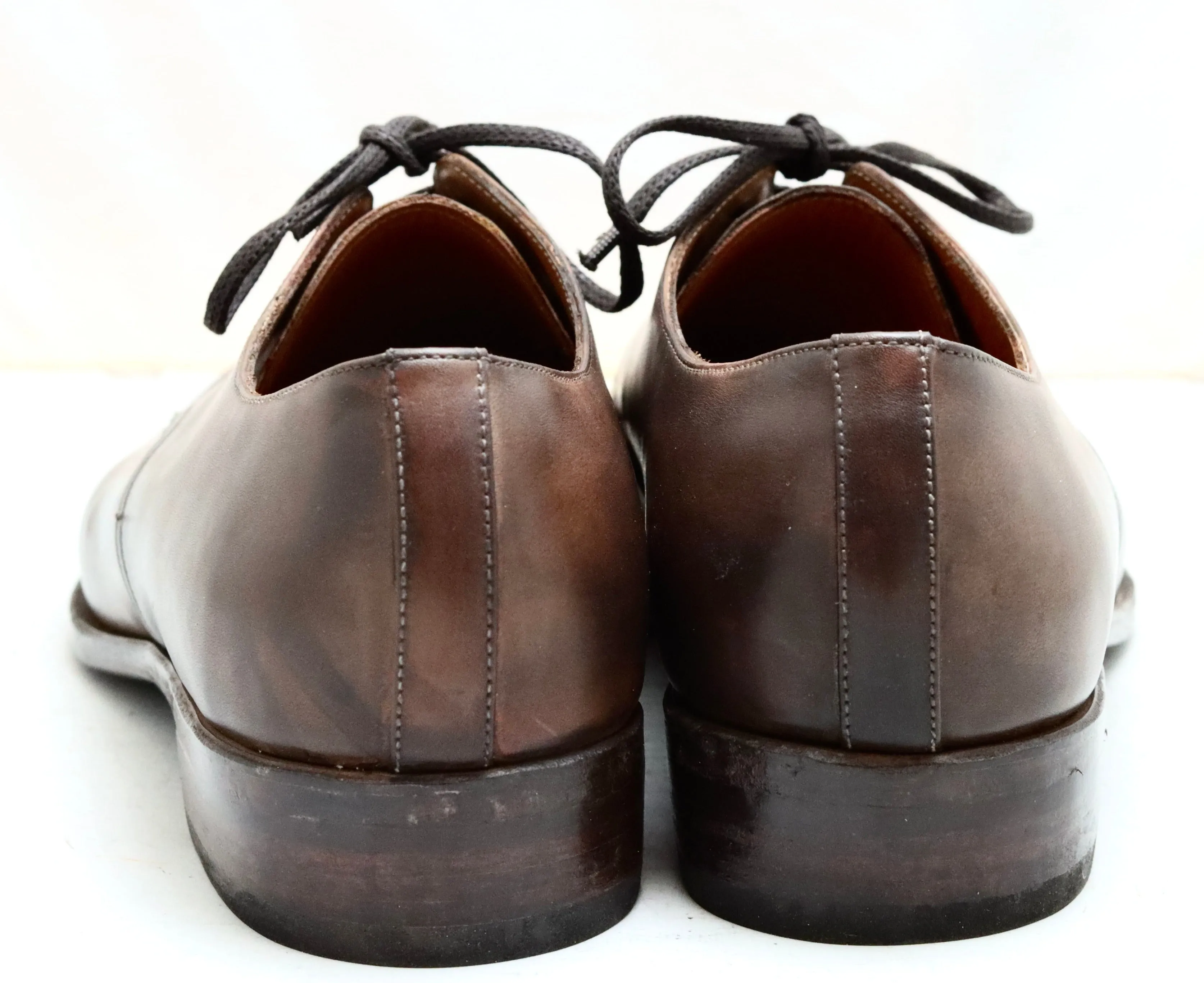 Derby shoe | Dark walnut | Box calf