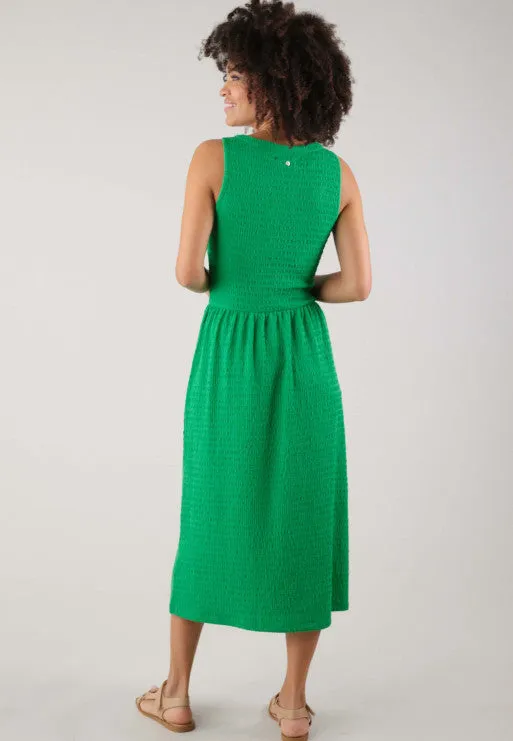 DL Aria Green Slv Dress