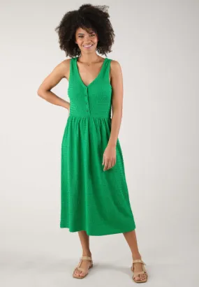 DL Aria Green Slv Dress