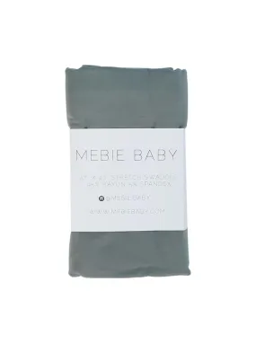 Dusty Blue Bamboo Swaddle