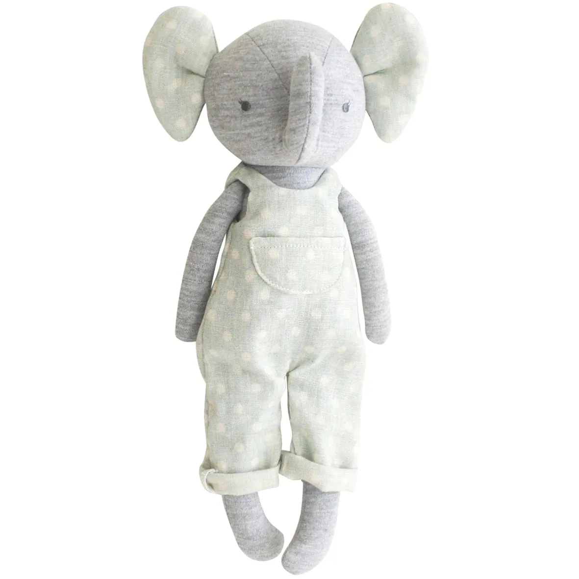 Elliot Elephant 28cm - Duck Egg Blue