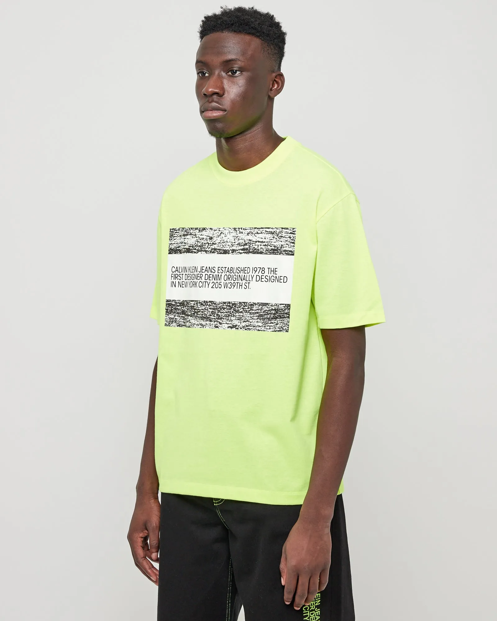 EST.1978 Logo SS T-Shirt in Yellow