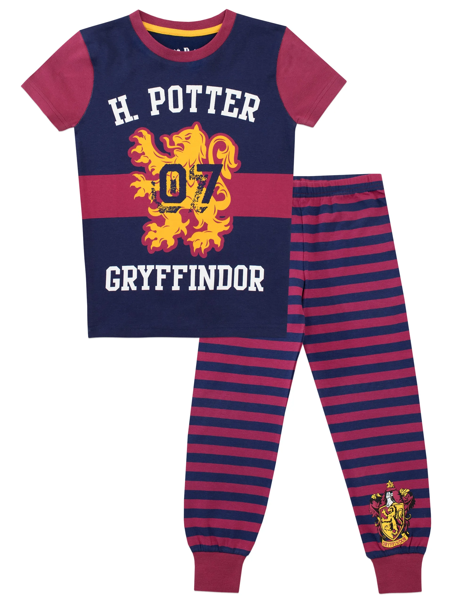 Girls Harry Potter Pajamas Gryffindor