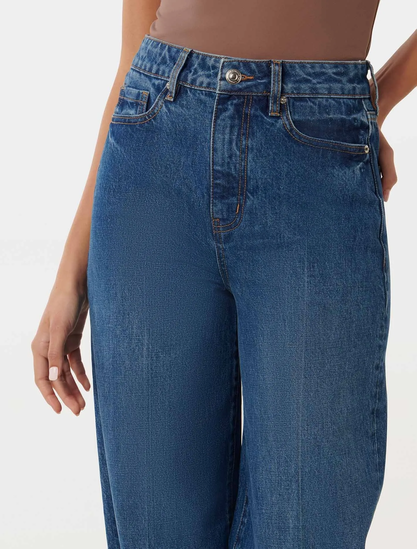 Heather Wide Leg Jeans