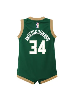 Infant Nike Giannis Antetokounmpo Milwaukee Bucks Jersey Onesie