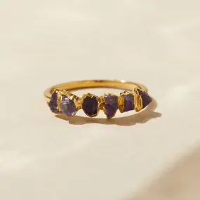 Iolite Whisper Ring