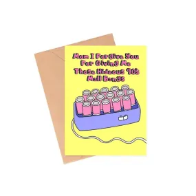 Mall Bangs Mother's Day Greeting Card