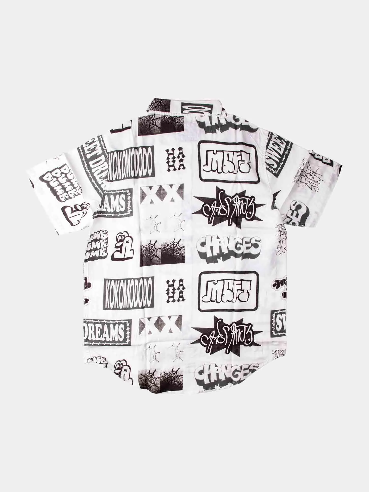 Misfit Sweet Dumbs Shirt - White