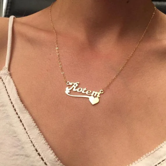 Name Necklace For Women - Personalized Name Necklace- Gifts For Her