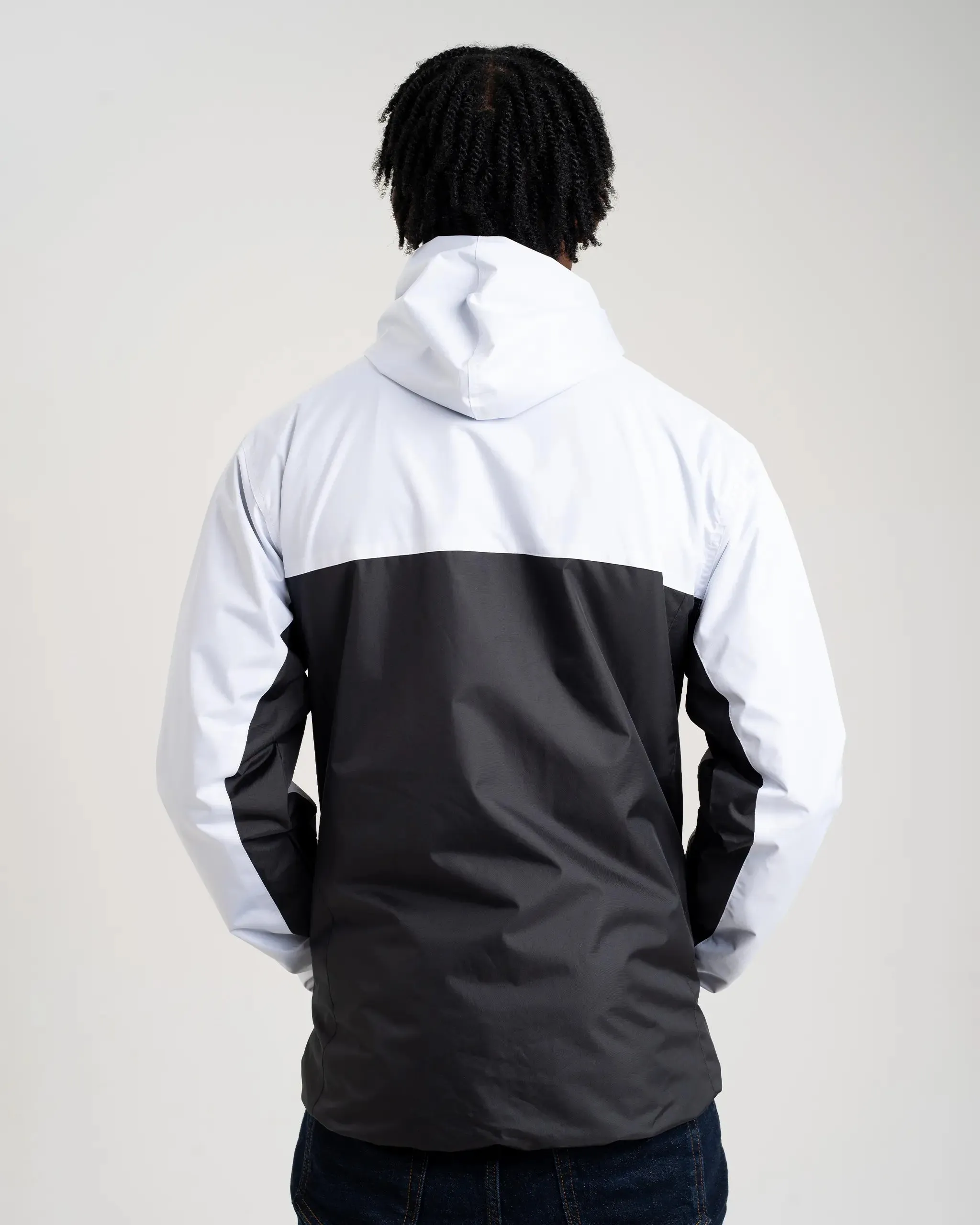 Newcastle United White Terrace Two Tone Shower Jacket