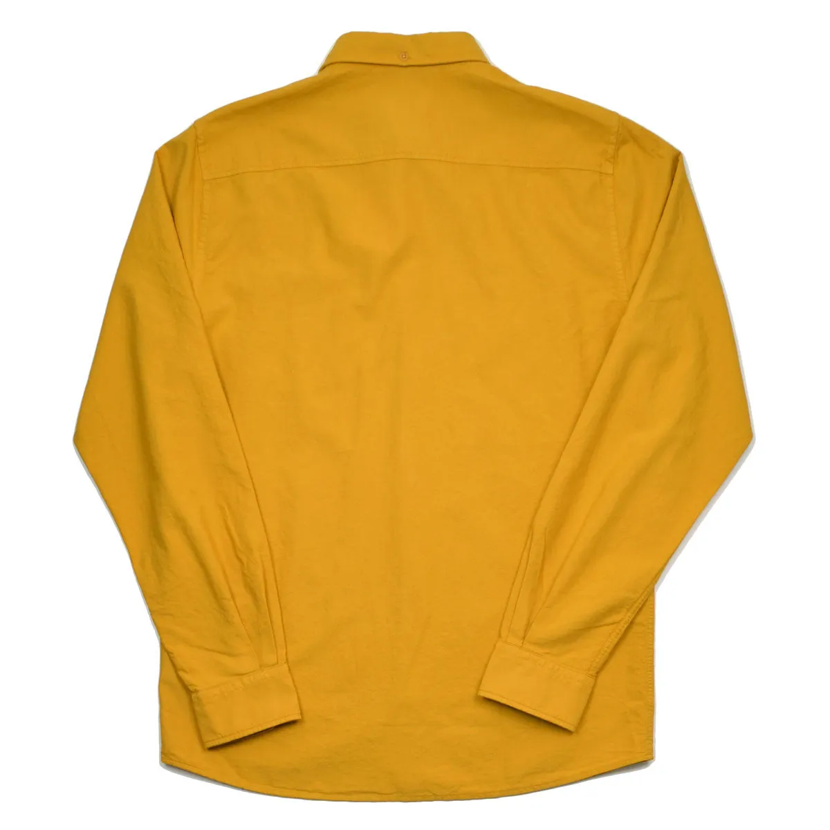 Norse Projects - Anton Oxford Overdyed Shirt - Mustard Yellow