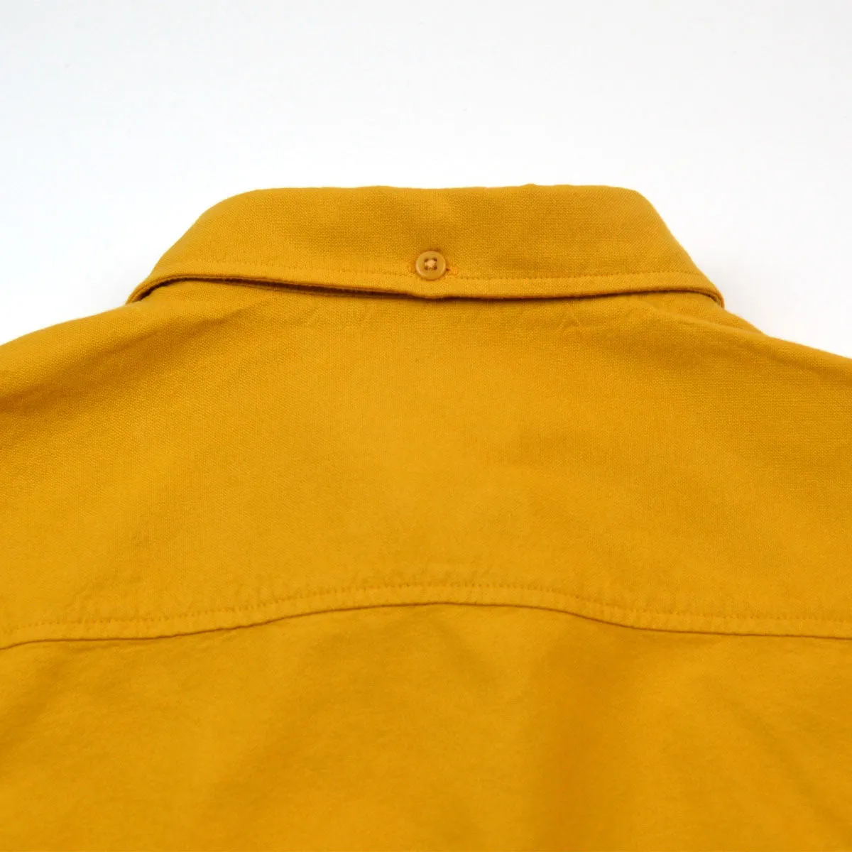 Norse Projects - Anton Oxford Overdyed Shirt - Mustard Yellow