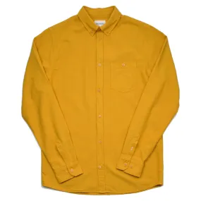 Norse Projects - Anton Oxford Overdyed Shirt - Mustard Yellow