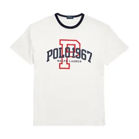 Polo Ralph Lauren Classic Fit Logo Jersey T-Shirt (White)