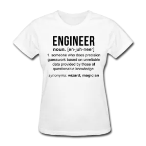 "Engineer" (black) - Women's T-Shirt