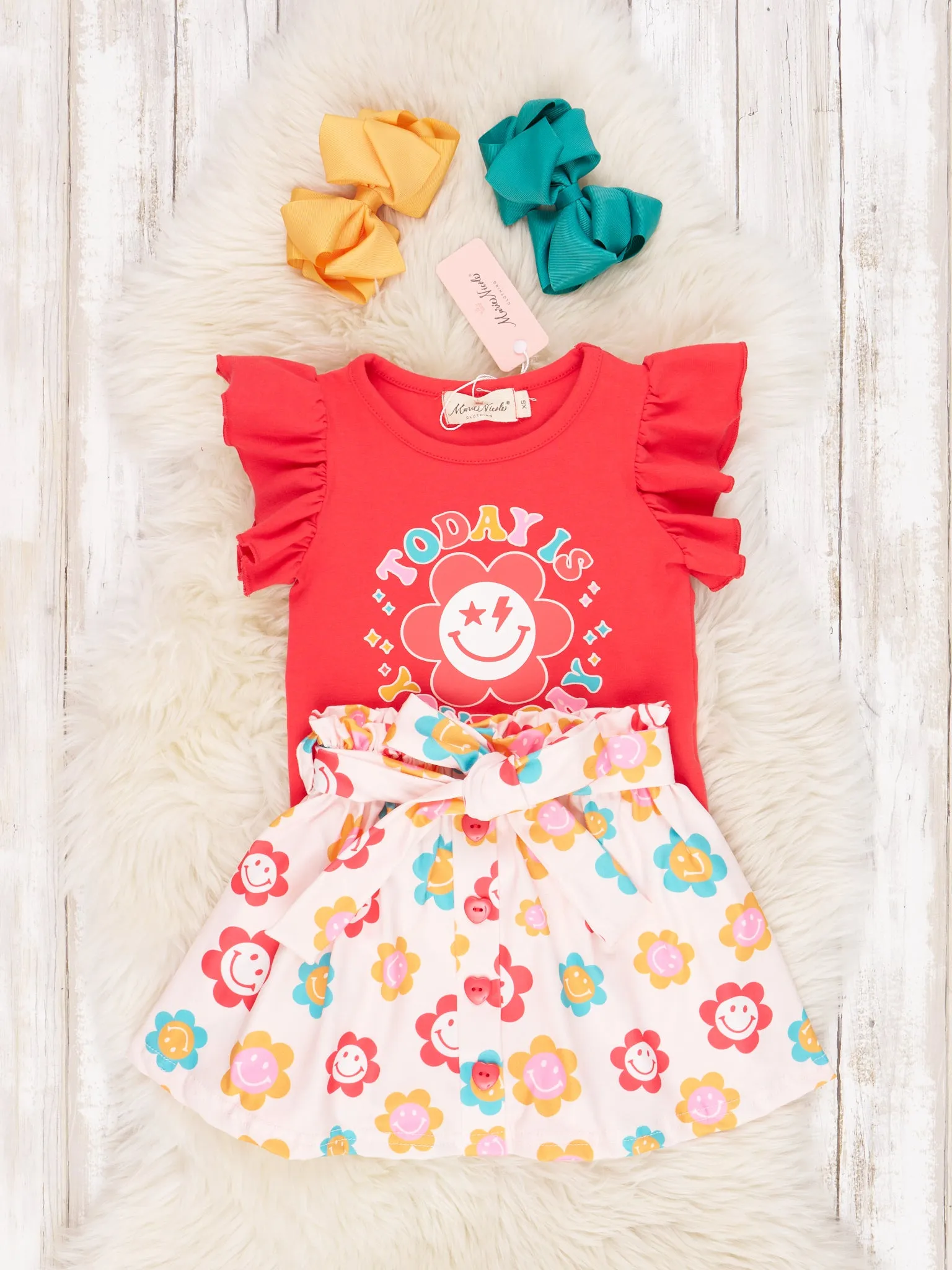 "Today Is Your Day" Ruffle Outfit