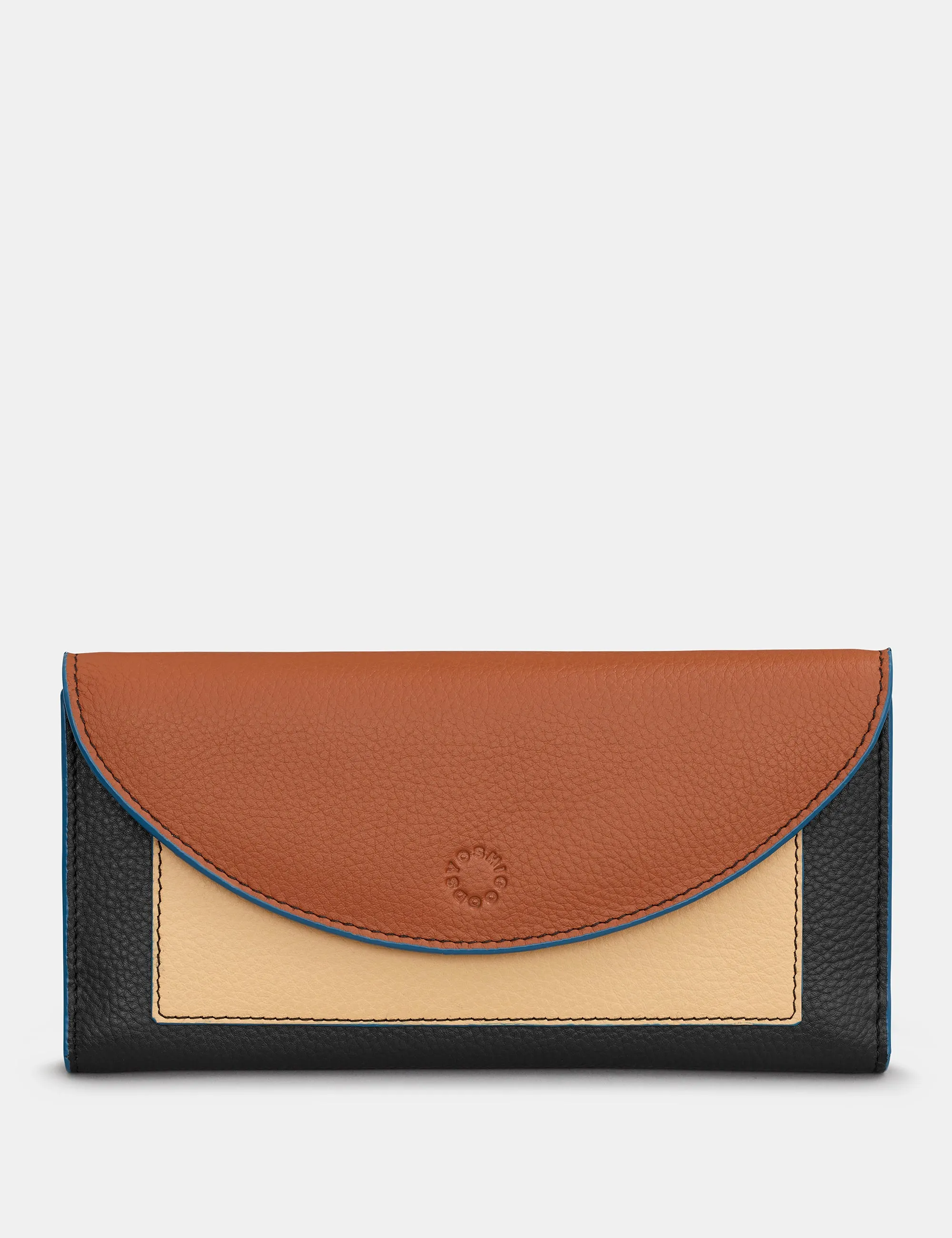 Rustic Colour Block Westwood Flap Over Purse