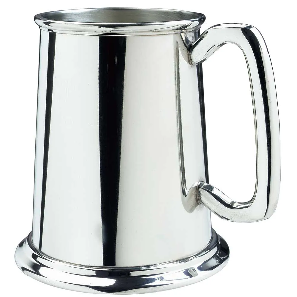 Salisbury Glass Bottom Tankard