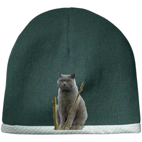 siam cat STC15 Sport-Tek Performance Knit Cap