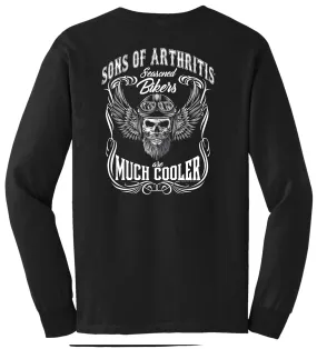 Sons of Arthritis Seasoned Biker Long Sleeve T-Shirt