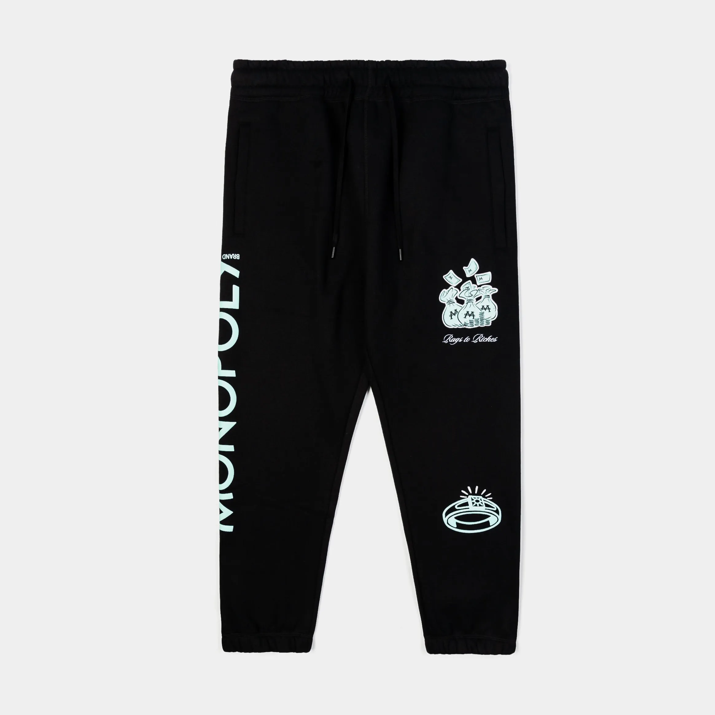 SP x Monopoly Luxury Joggers Men Pants (Black/Blue)