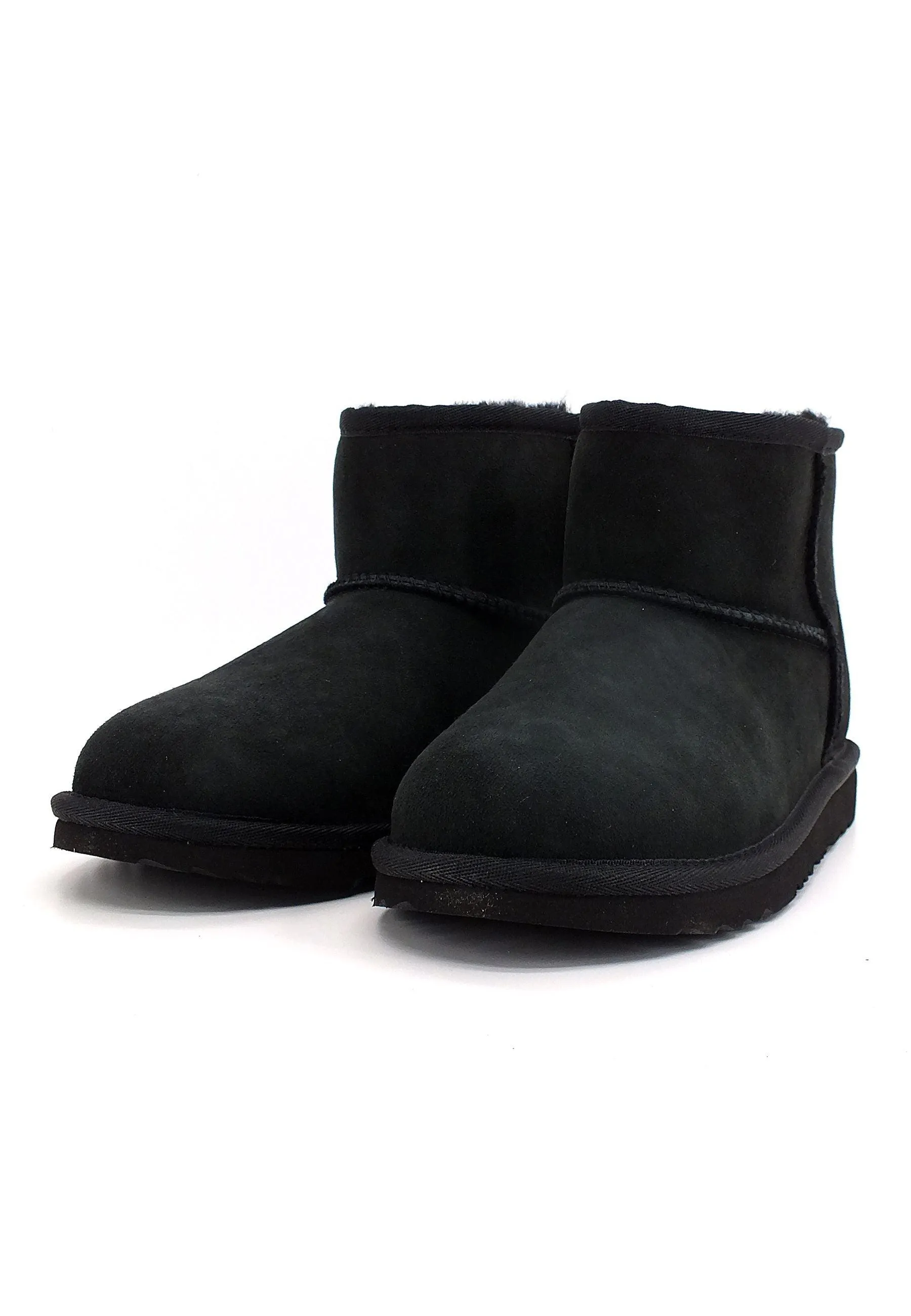 UGG Kid's Classic Mini II Stivaletto Pelo Bimbo Black K1017715K