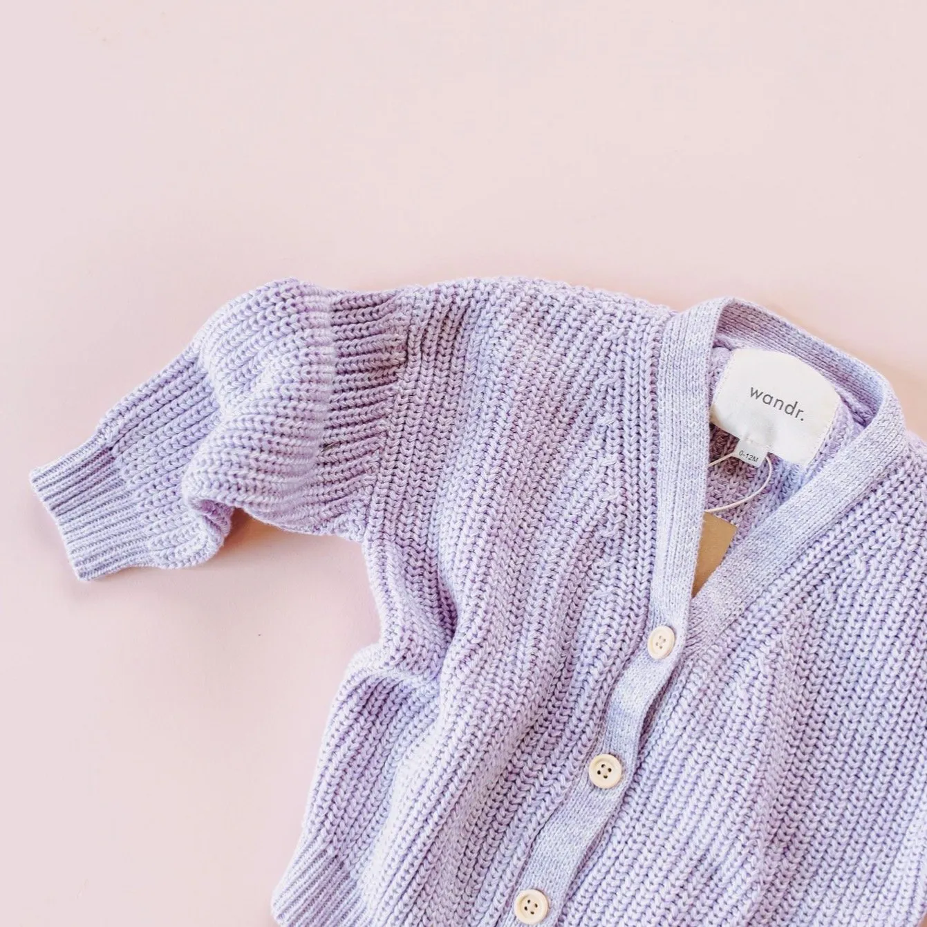 Wandr - Chunky Iris mix Cardigan