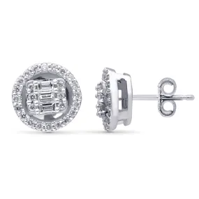 White Gold Diamond Legendary Earrings