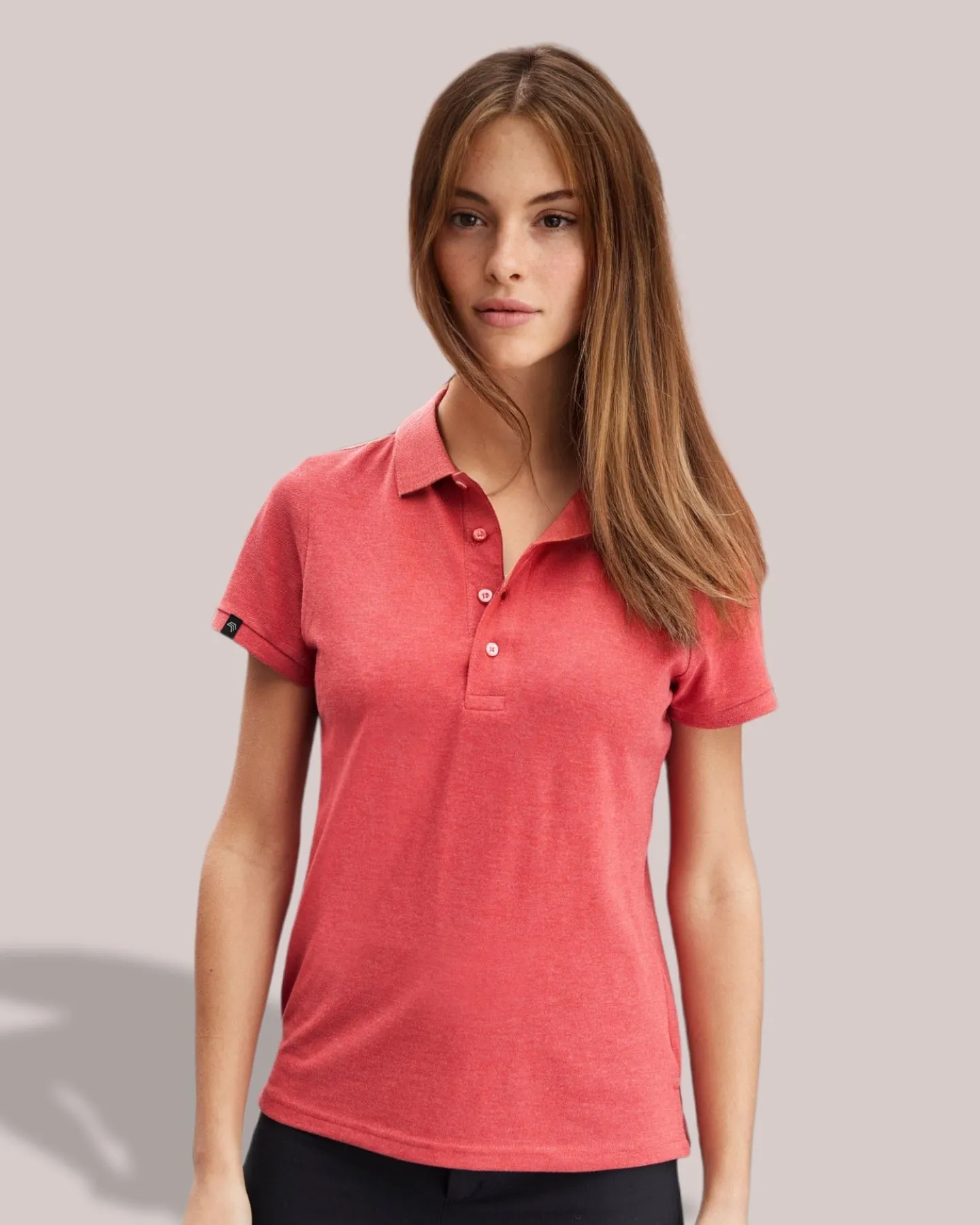 ― % ― JAN 8009/ ― Damen Bio-Baumwolle Polo Shirt - Gelb [S]